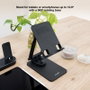 SOPORTE SOBREMESA AJUSTABLE PARA TABLETS 12.9" NEGRO TOOQ